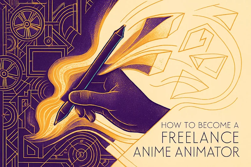 Cover image for How to Become a Freelance Anime Animator: Skills, Path & Insider Tips