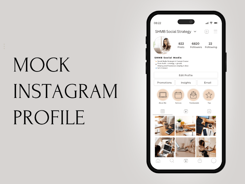 Cover image for Mock Profile Design