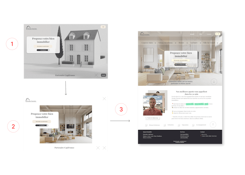 Cover image for Real Estate Agent Landing Page