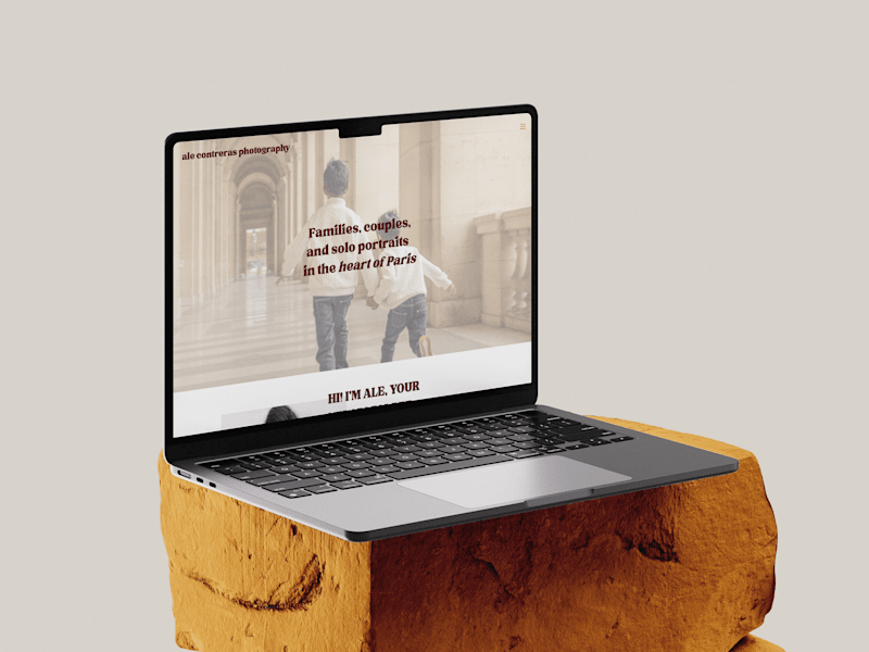 Cover image for Photography Website Design