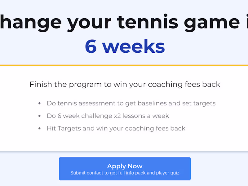 Cover image for A few types  Tennis