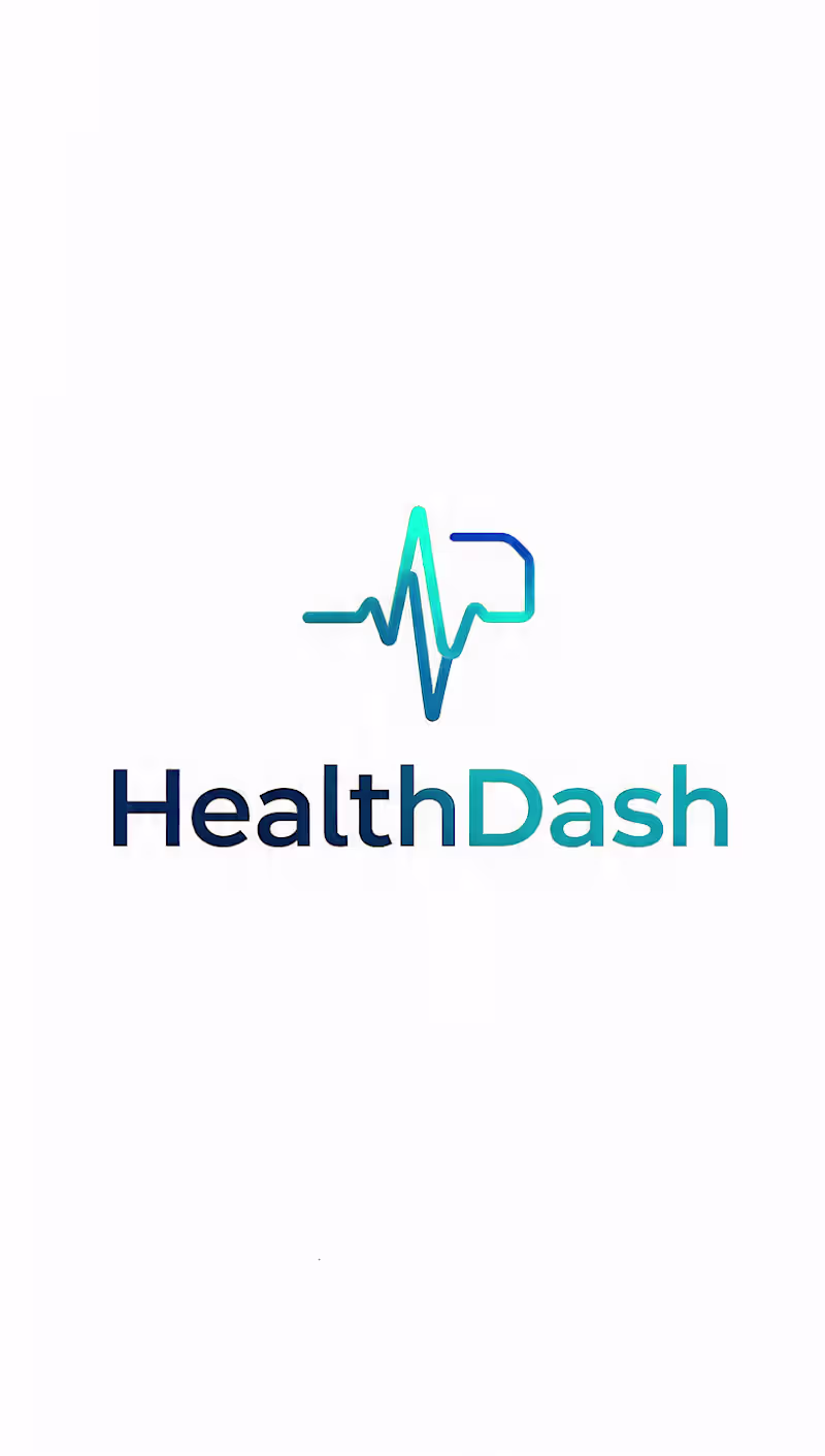 Cover image for Clean SaaS Logo - HealthDash
Modern