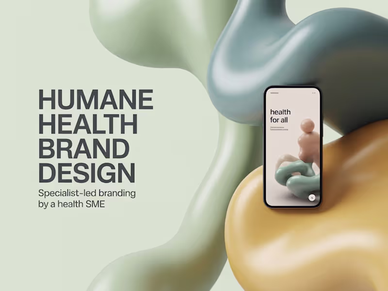 Cover image for Humane Health Brand Design