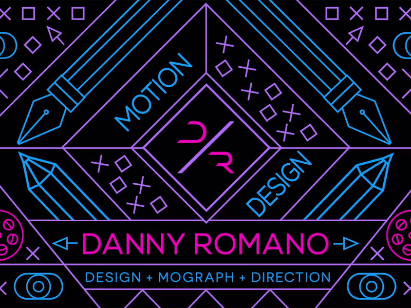 Cover image for Motion graphics 2025 showreel 