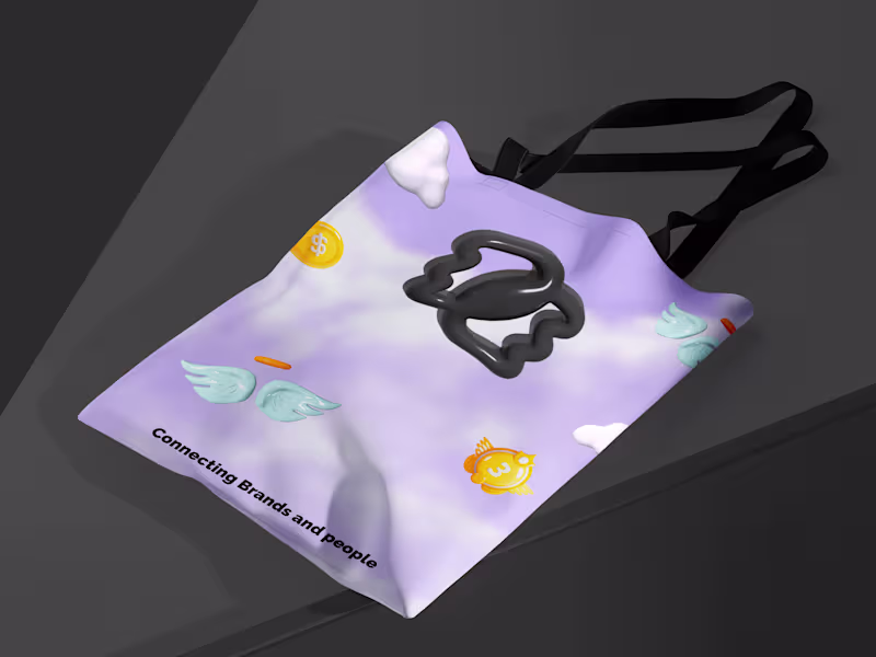 Cover image for Branding & 3D Design for web3 app