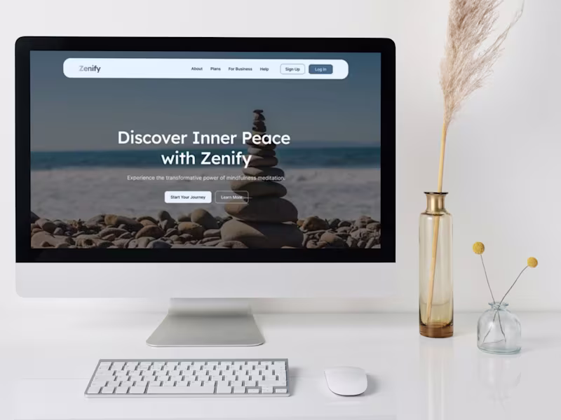 Cover image for Zenify: Meditate, Track, Connect