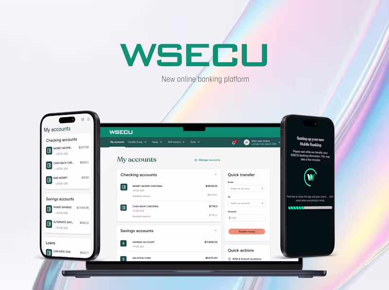 Cover image for Redesigning a digital banking platform 