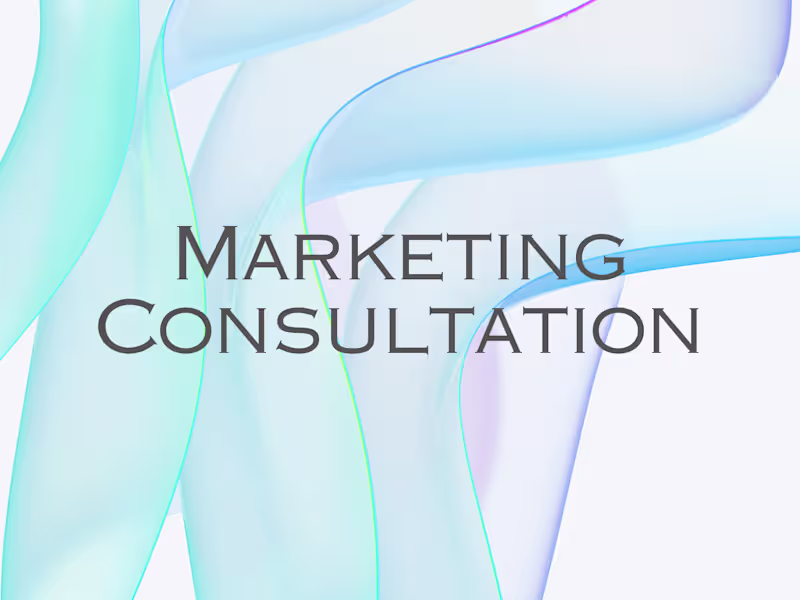 Cover image for Marketing Strategy Consultation