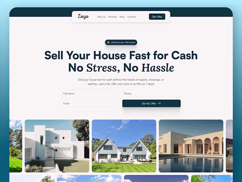Cover image for SellYaHome - Real Estate Web Design