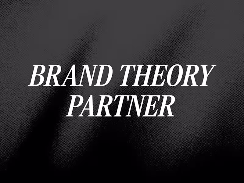 Cover image for Brand Theory Partner