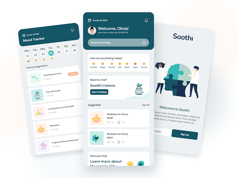 Cover image for Soothi Mood Journal