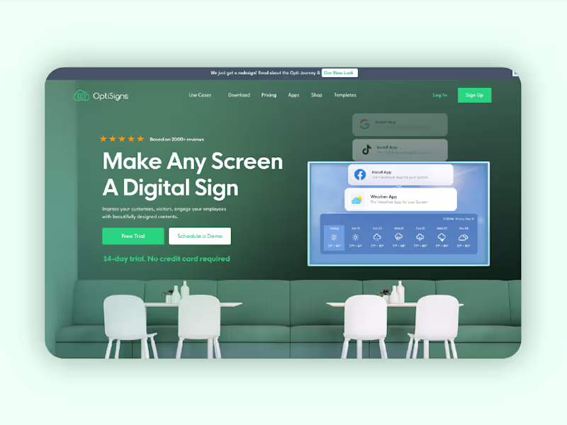 Cover image for Optisigns - Figma to Webflow