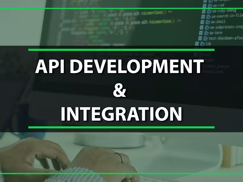 Cover image for Develop or Integrate Any API with Ease
