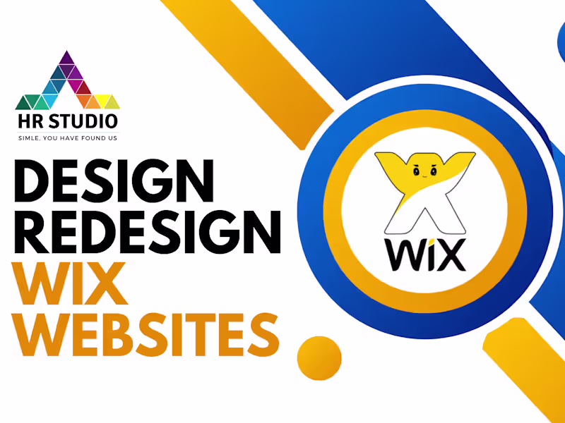 Cover image for Design and redesign Wix Website