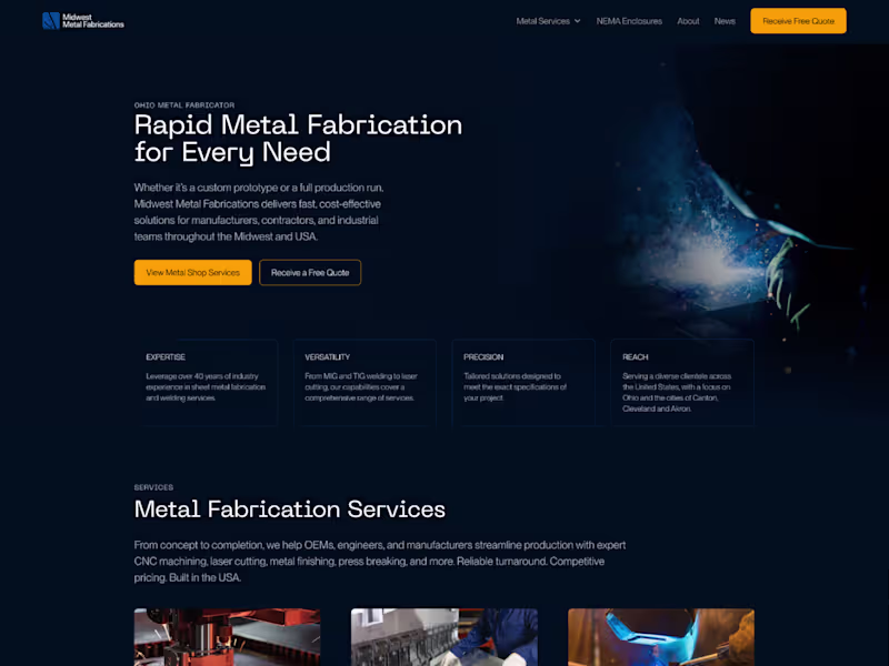 Cover image for Midwest Metal Fabrications