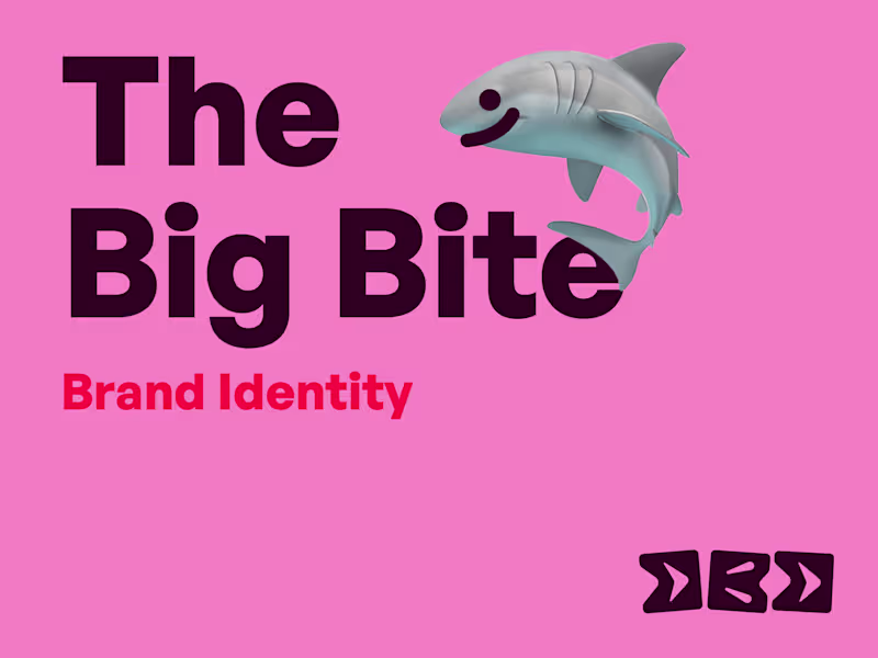 Cover image for The Big Bite 🦈 | Brand Identity