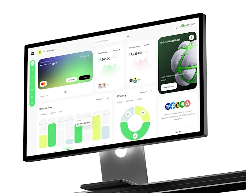 Cover image for Finance Management Dashboard Design