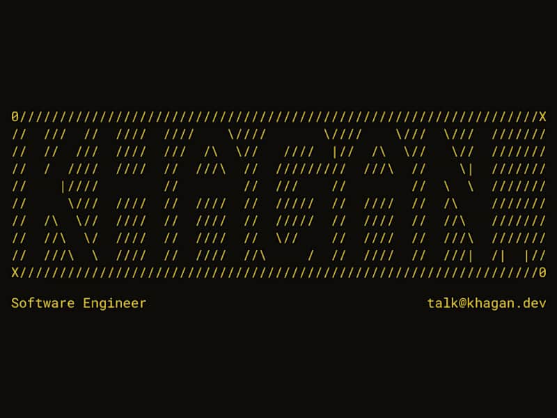 Cover image for Khagan — Software Engineer
