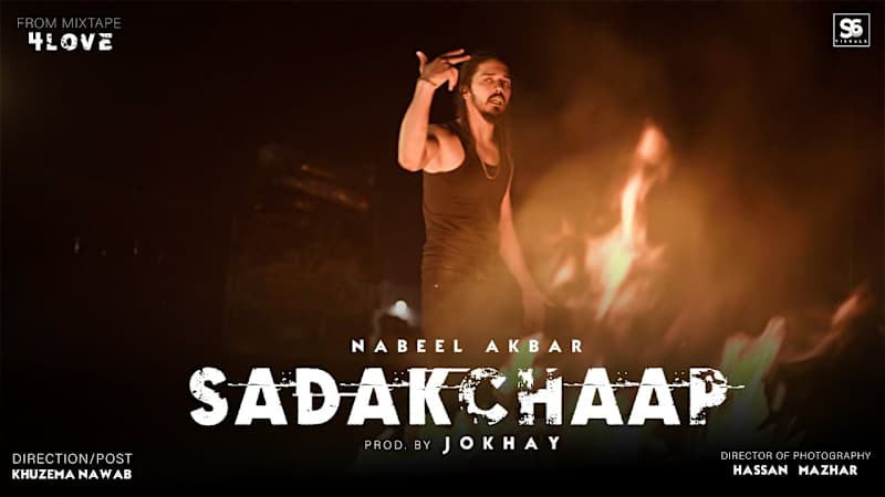 Cover image for Nabeel Akbar - Sadakchaap | Prod. Jokhay (Official Music Video)…