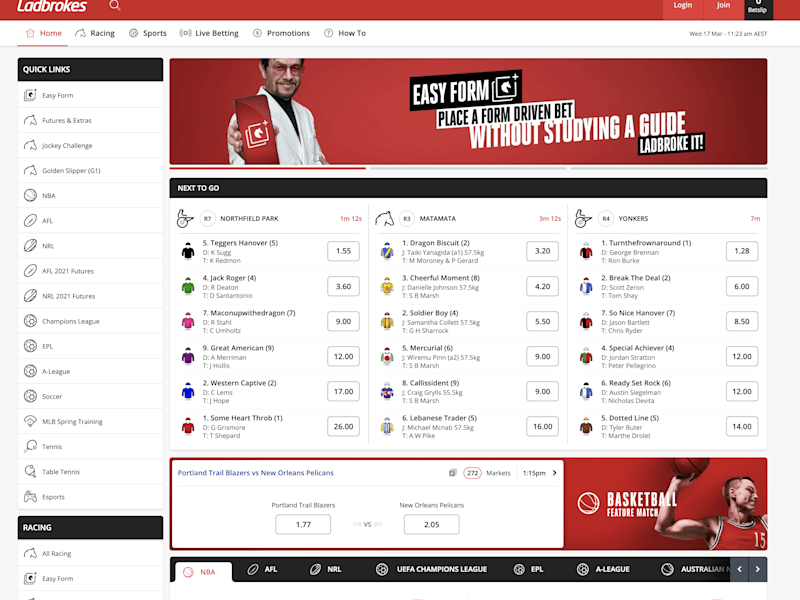 Cover image for Ladbrokes Sports Betting Online App