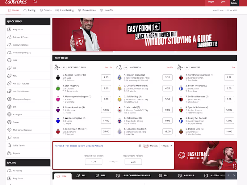 Cover image for Ladbrokes Sports Betting Online App