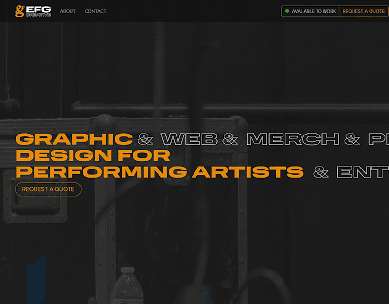 Cover image for EFG.xyz website v1