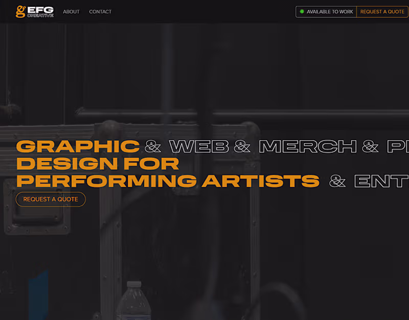 Cover image for EFG.xyz website v1