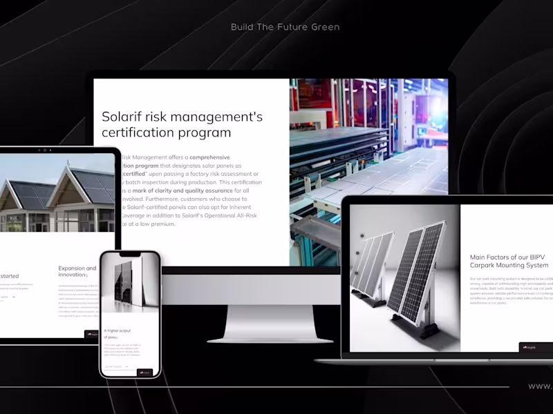 Cover image for Web Design & Development for BTF Green