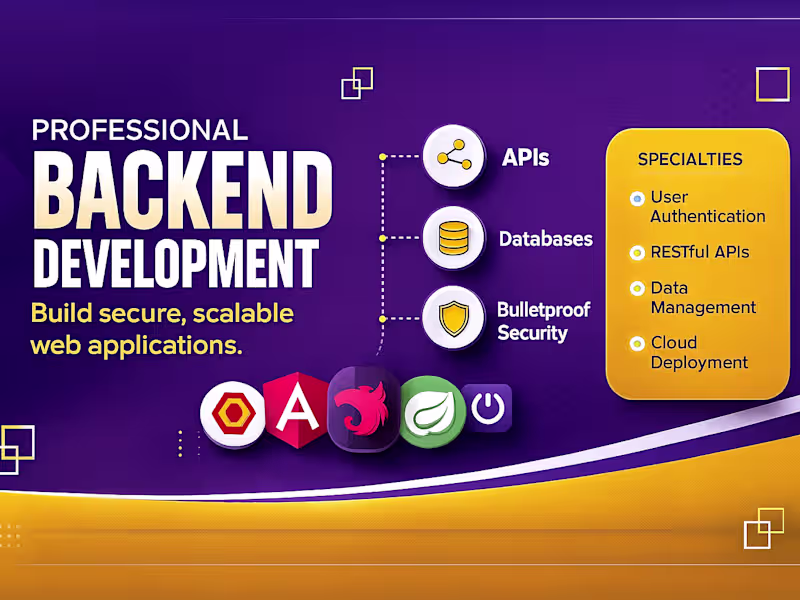 Cover image for Full Stack Web Application Development