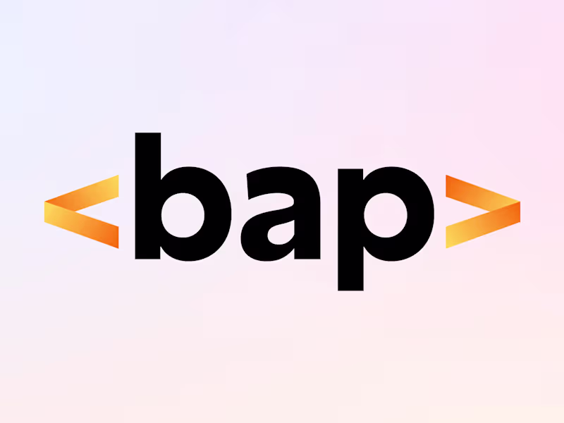 Cover image for BAP Solutions - Brand design