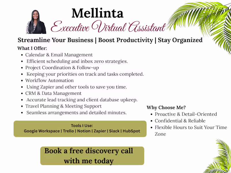 Cover image for Your Right Hand Online – Executive VA for CEOs, Founders & Teams