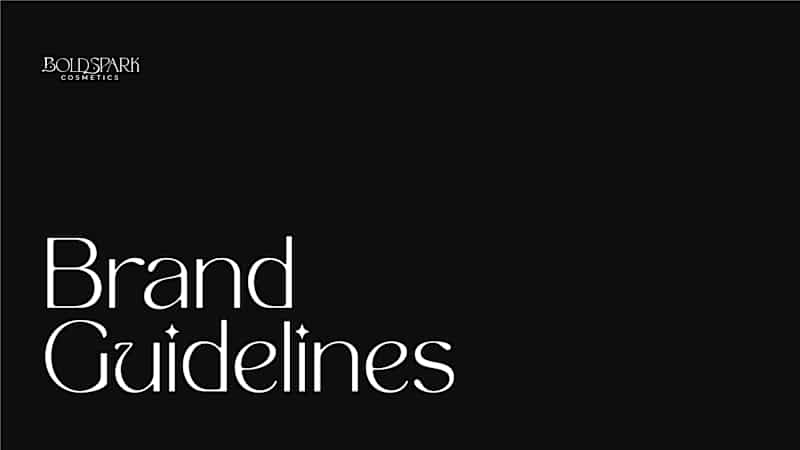 Cover image for Refining Identity for BoldSpark Cosmetics