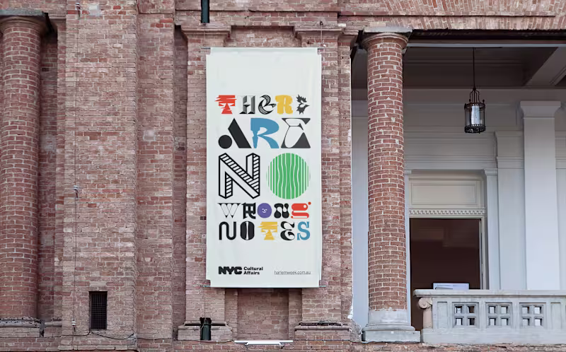 Cover image for There Are No Wrong Notes: Harlem Week Campaign