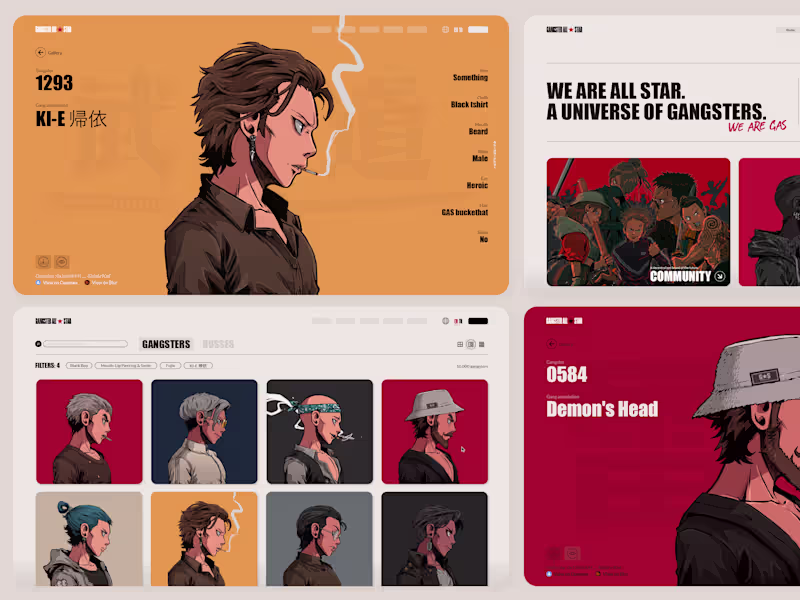 Cover image for Gangster All Star - User profile, Gallery & Blog