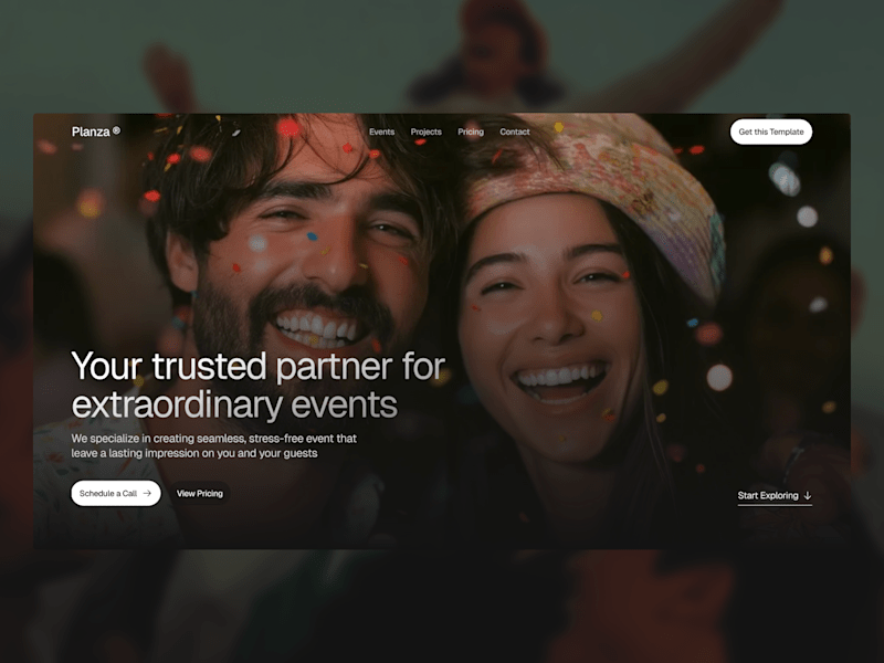 Cover image for Planza - Event Organization Website