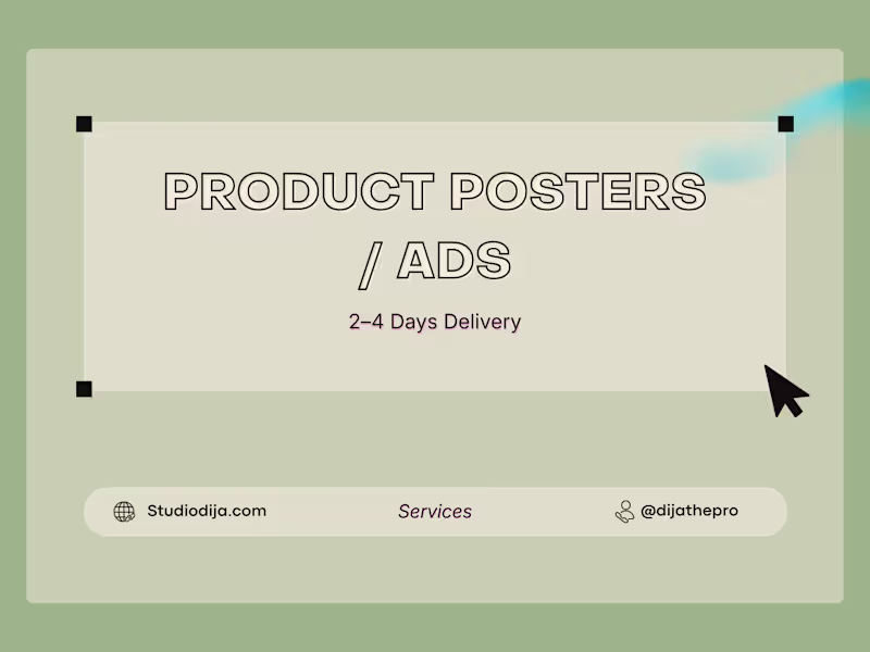 Cover image for Product Posters Ads