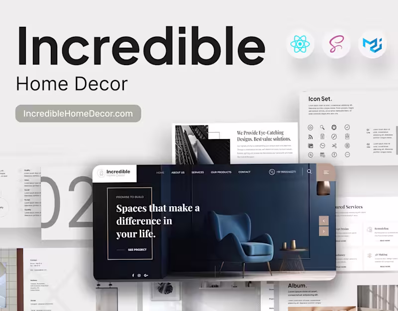 Cover image for Interior Website Design