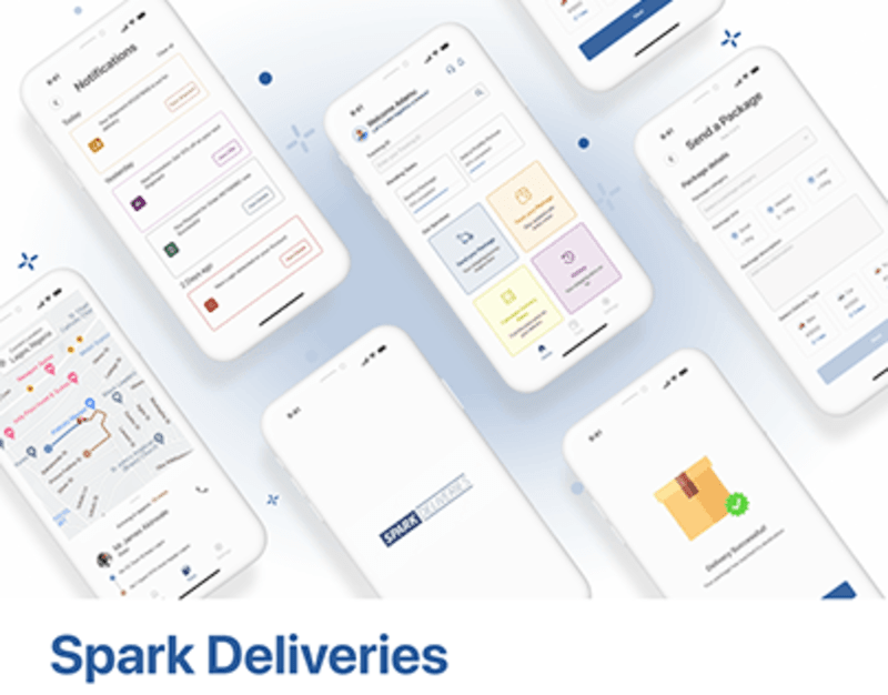 Cover image for Spark Deliveries Mobile App(Case study)