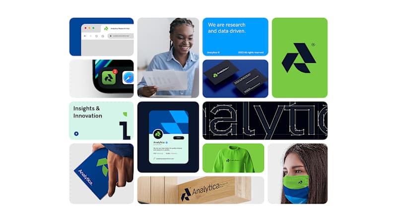 Cover image for Analytica Research Hub | Brand identity design 