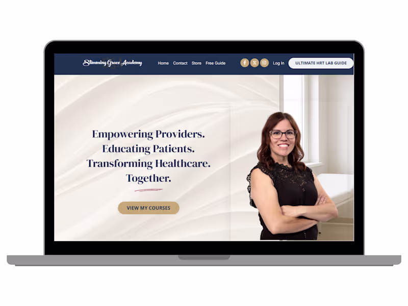 Cover image for Kajabi Course Website Design, E-Learning & Coaching Platform