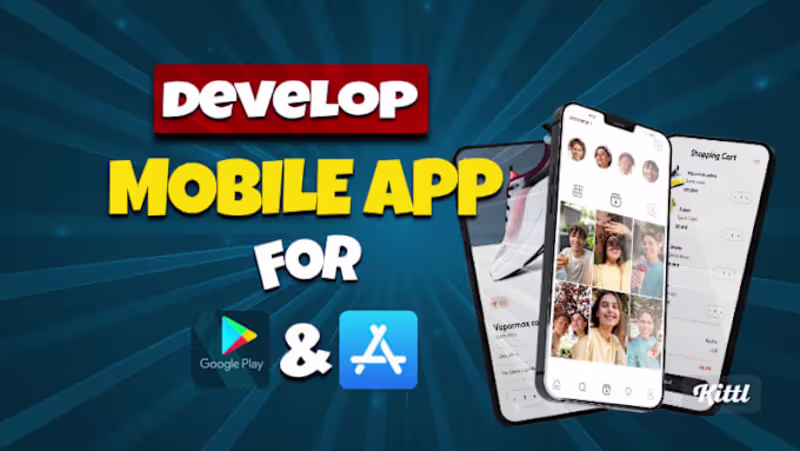 Cover image for I will develop android and ios app