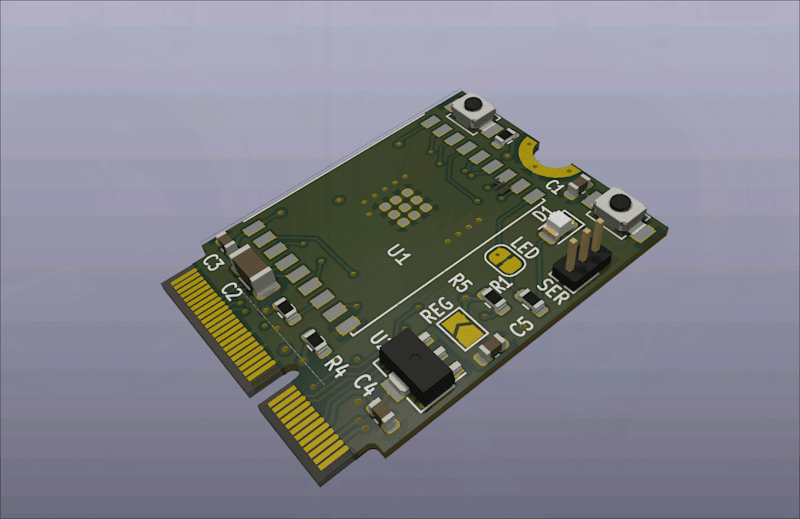 Cover image for M2 E Key Module Design for LoRa Communications