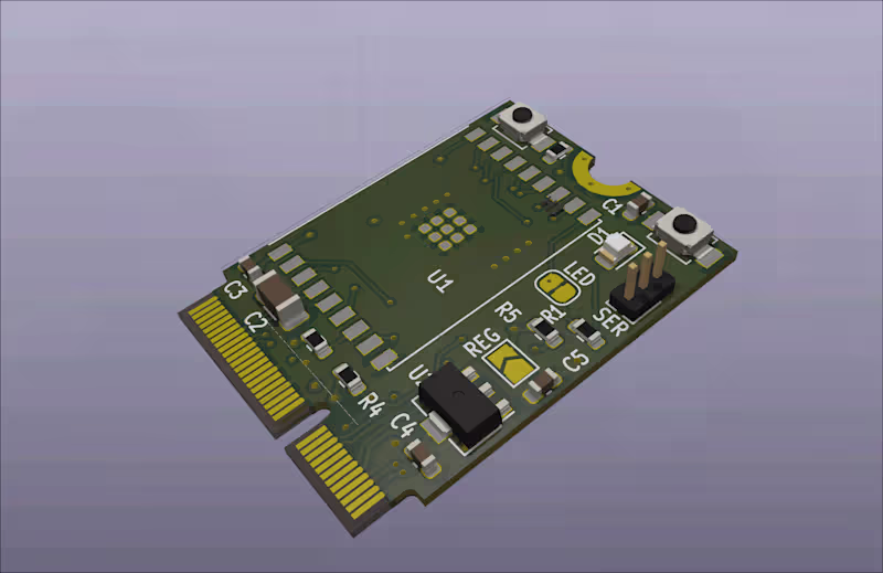 Cover image for M2 E Key Module Design for LoRa Communications