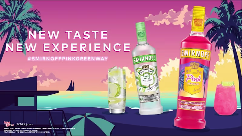 Cover image for Explore the new taste and experience of Smirnoff | Smirnoff Pin…