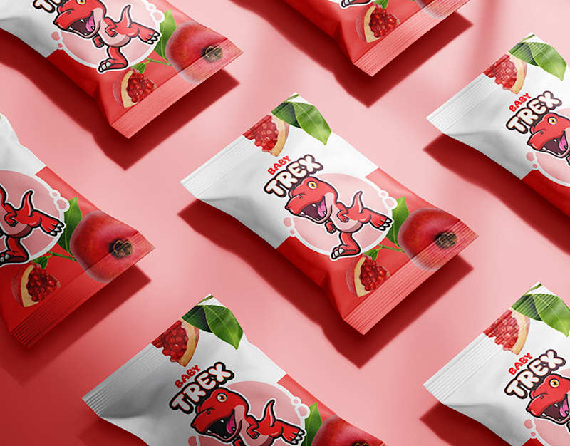 Cover image for Baby T-Rex Mascot Logo Branding