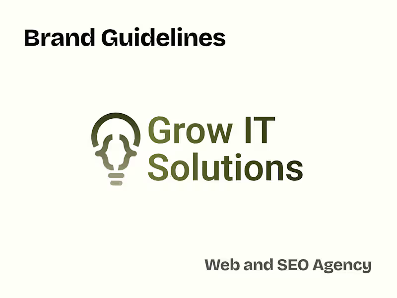 Cover image for Grow IT Solutions Logo Design