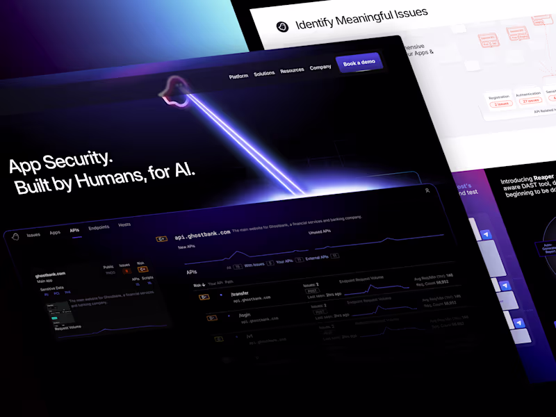 Cover image for Ghost Security - Website Migration: HubSpot to Framer