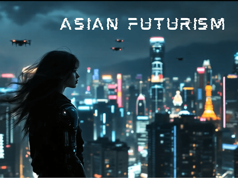 Cover image for AI-Enhanced Cinematic Video | Asian Futurism Project