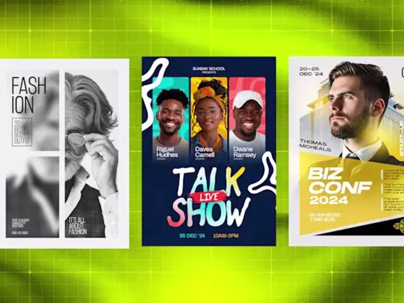 Cover image for I will design a modern & minimalist poster that makes an impact