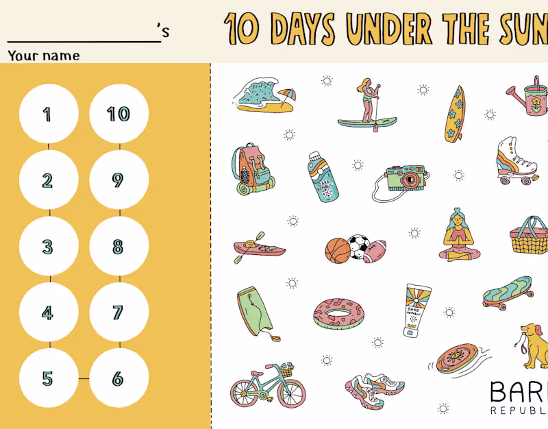 Cover image for Playful Sticker Sheet and Magnet Design